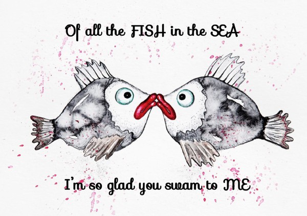 Favorite Fish Template Valentines Day Template: Fun & Unusual