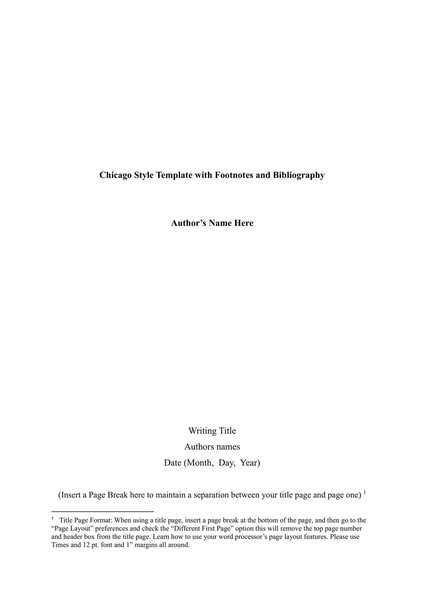 chicago style essay format google docs
