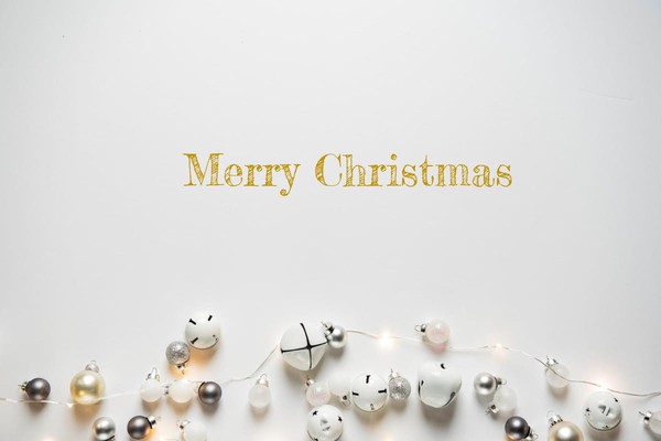 Free Christmas Greeting Postcard Google Docs Template: Clean and Cozy
