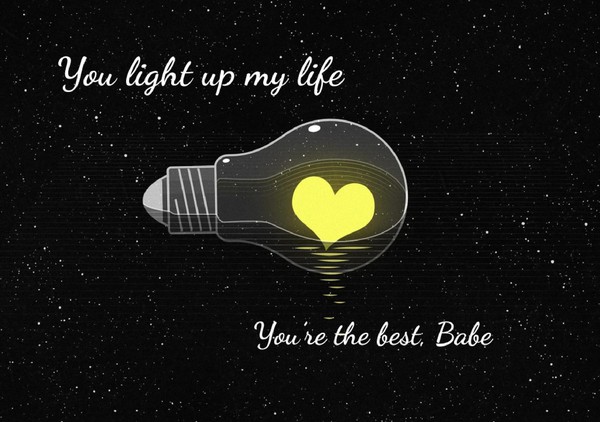 Light Up Life Valentines Day Google Docs Template