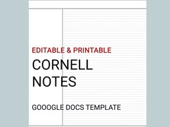 Printable Cornell Notes Google Docs Template and Top 5 Tips